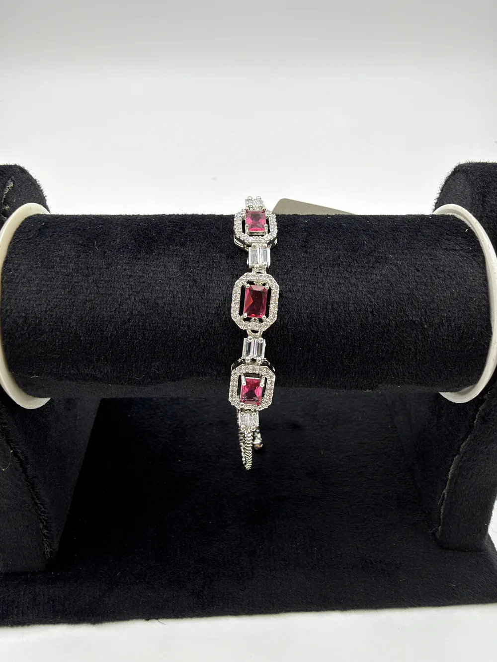 Diamond Rhodium Bracelet 3