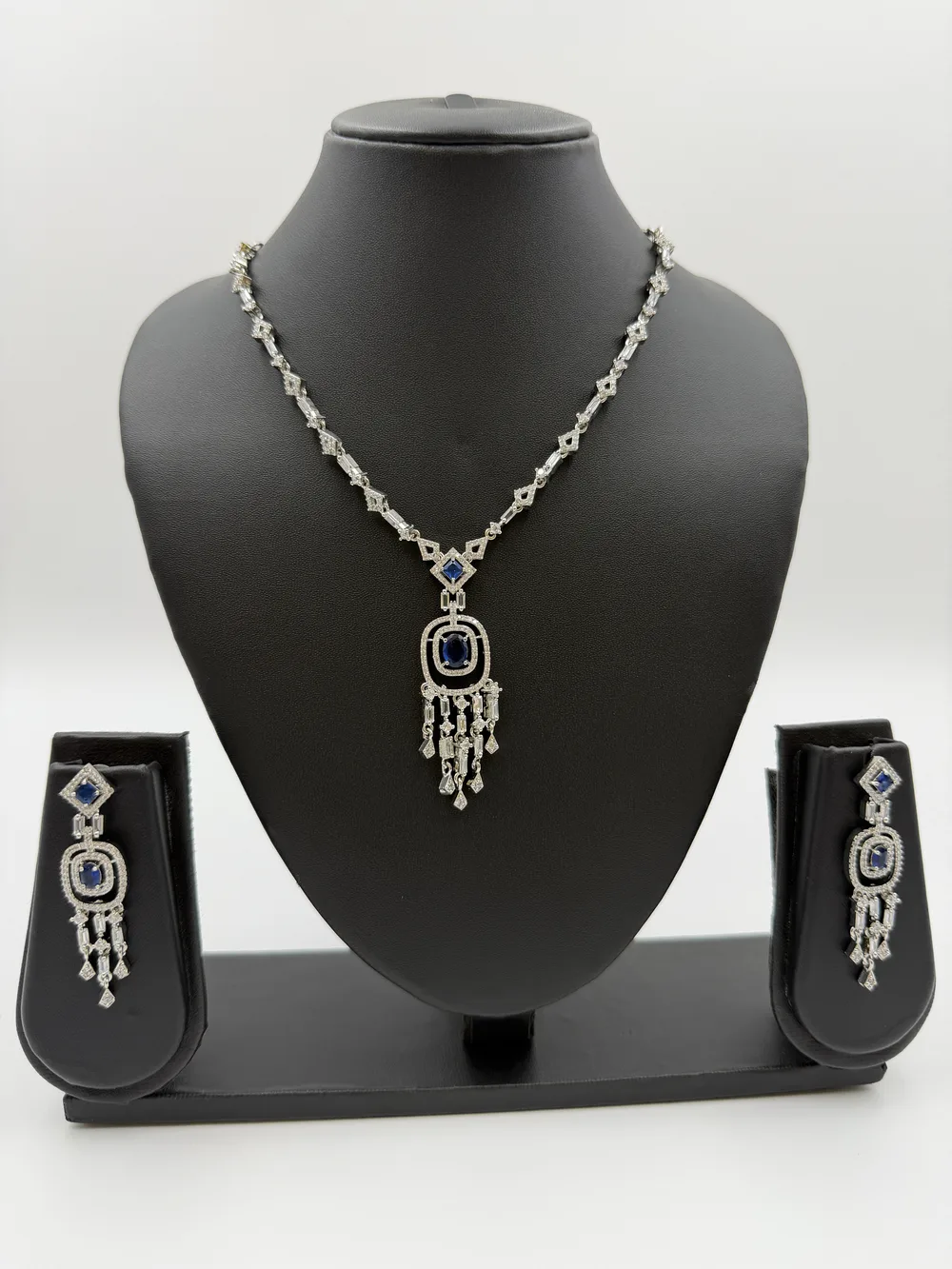 Diamond Rhodium Necklace 2