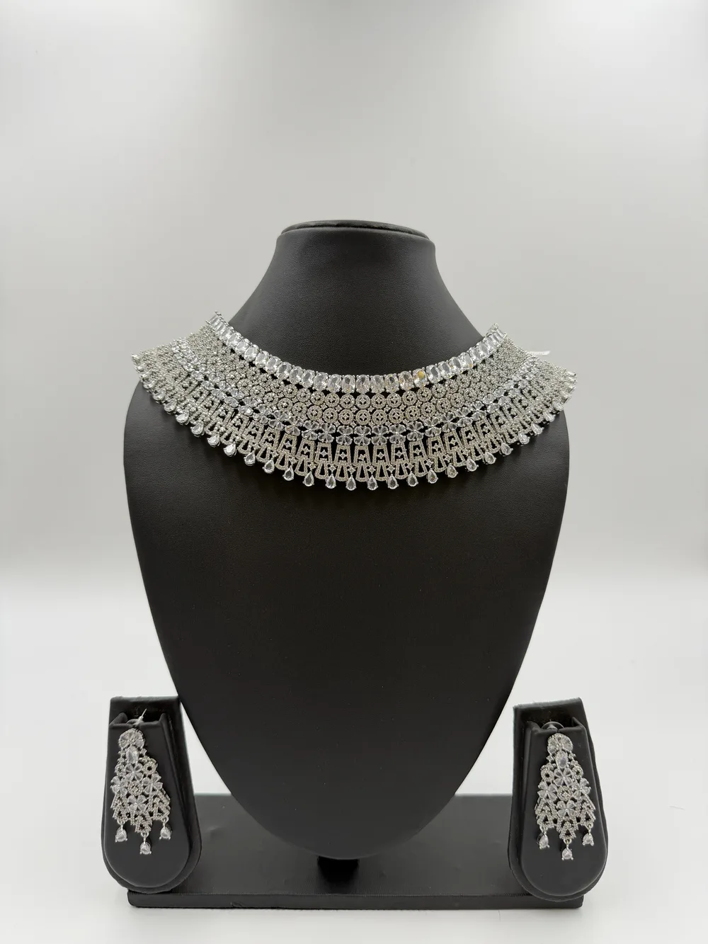 Diamond Rhodium Necklace 5