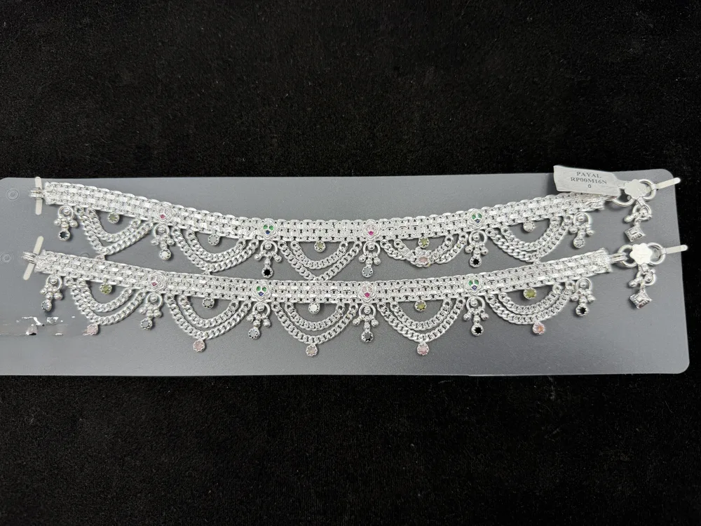 Silver Coated Payal 2